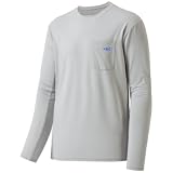 Men&rsquo;s UPF 50&plus; Performance Long Sleeve T-Shirt UV Sun Protection Fishing Hiking Sports Shirts