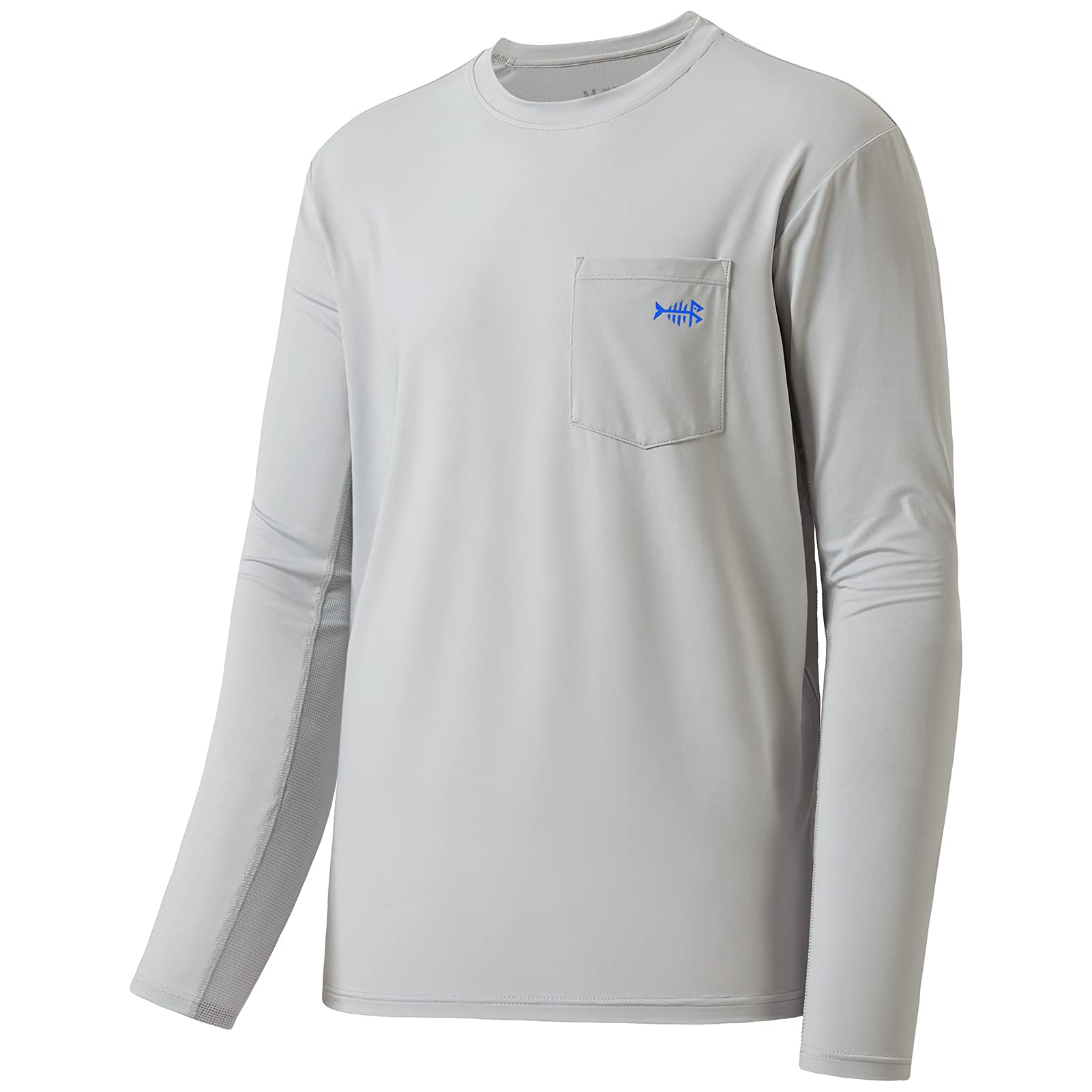 BASSDASHMen’s UPF 50+ Performance Long Sleeve T-Shirt UV Sun Protection Fishing Hiking Sports ShirtsGlobal Recycled StandardGlobal Recycled StandardOEKO-TEX STANDARD 100Global Recycled Standard