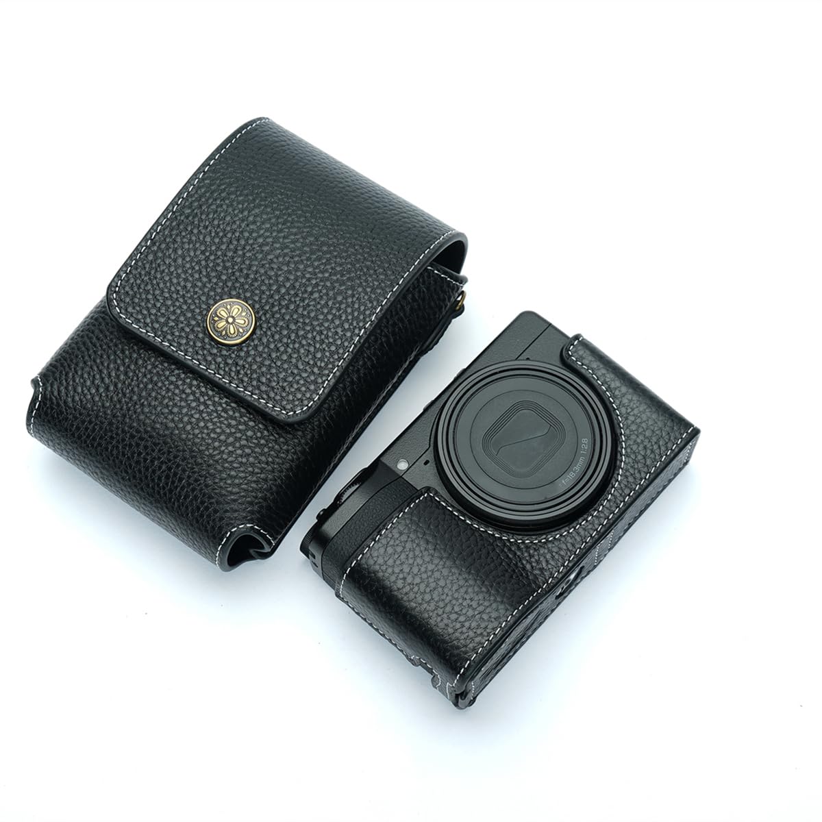 Amazon | TP Original Ricoh GR4 専用 本革 ボディケース＋カバー +15