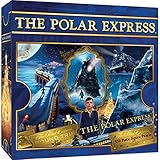 Master Pieces Holiday Glitter 500 Puzzles Collection - The Polar Express 550pc 550 Piece Jigsaw...