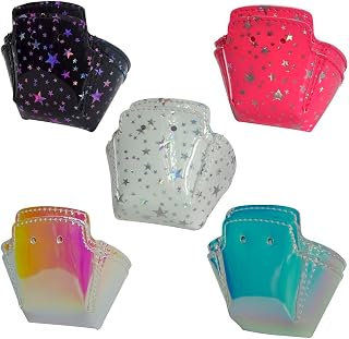 TPU Roller Skate Toe Guards, Quad Skate Toe Cap Protectors for Derby and Speed Skating (4 Pieces)