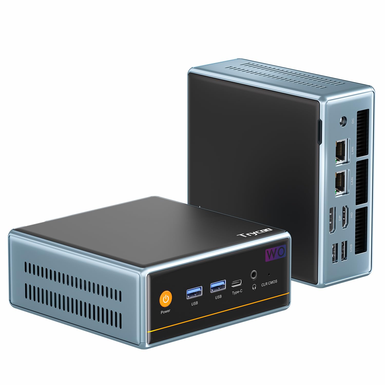 Amazon.com: Trycoo Mini PC AMD Ryzen7 5700U (8C/16T, Up to