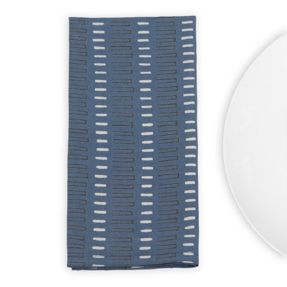 Graymarket Nico Blue Cotton Napkins