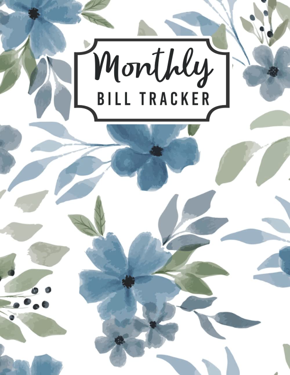 Buy Monthly Bill Tracker A Bill Payment Checklist Easy To Track Your 