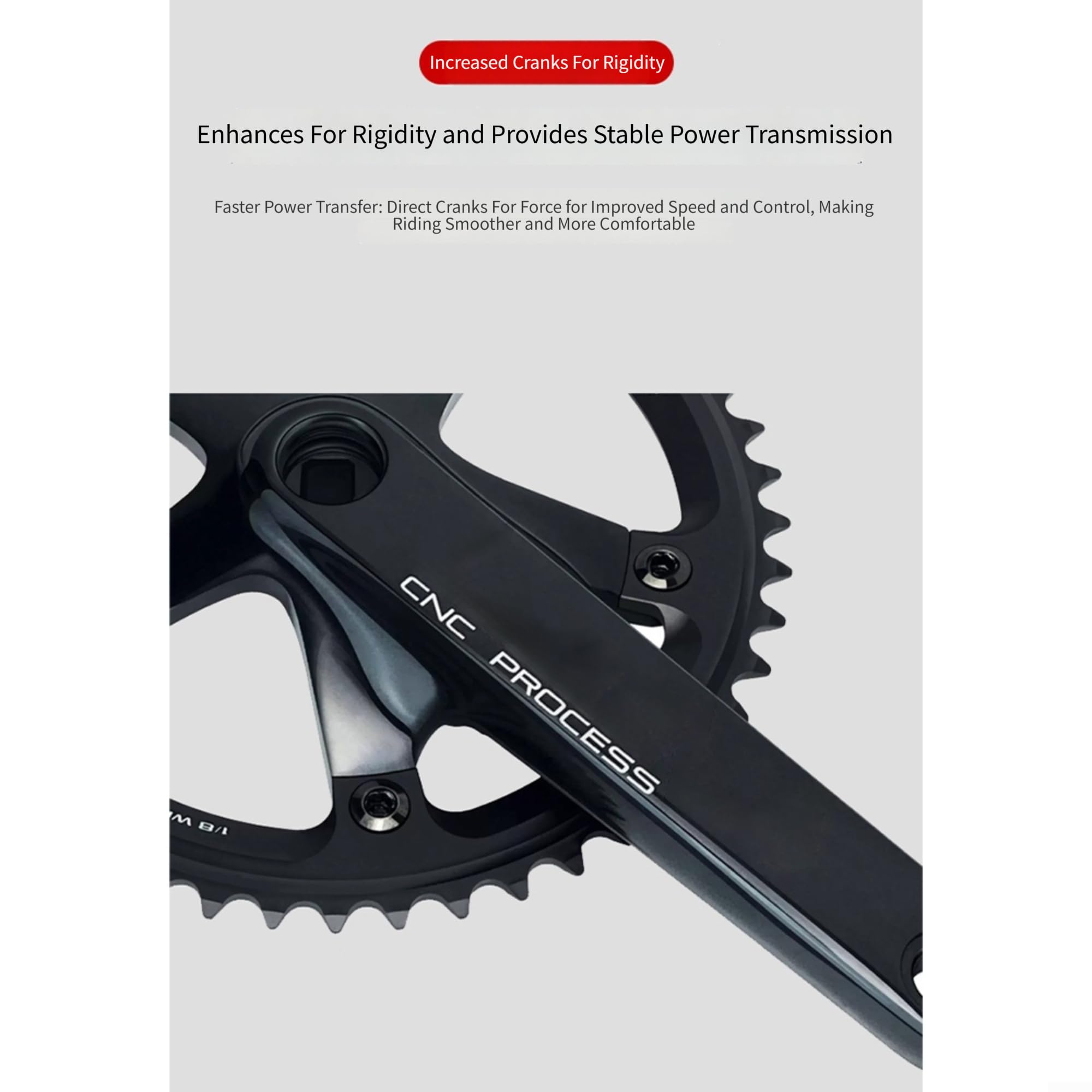 Guarnitura Bici Single Speed 48T 170mm Alluminio