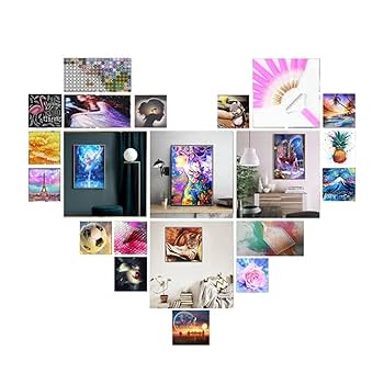 入荷待ち！ダイヤモンドアート　今日は月が綺麗ですね３　25×35 Amazon | AN-diaart ダイヤモンドアート キット A3 スクエア