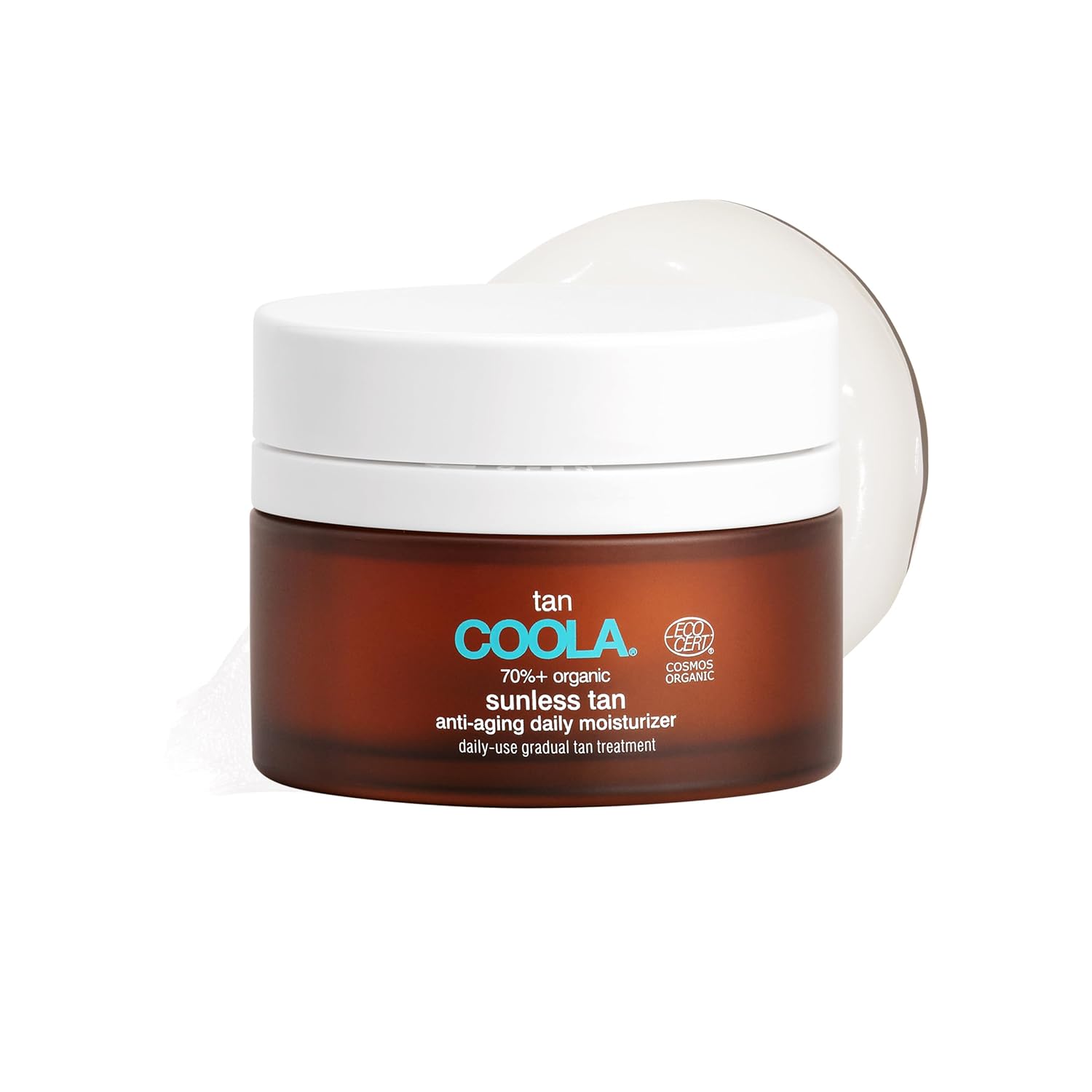 COOLA Organic Sunless Self Tanner Face Moisturizer, Dermatologist Tested Anti-Aging Skin Care, Vegan and Gluten Free, 1.5 Fl Oz - Image 1 of 4