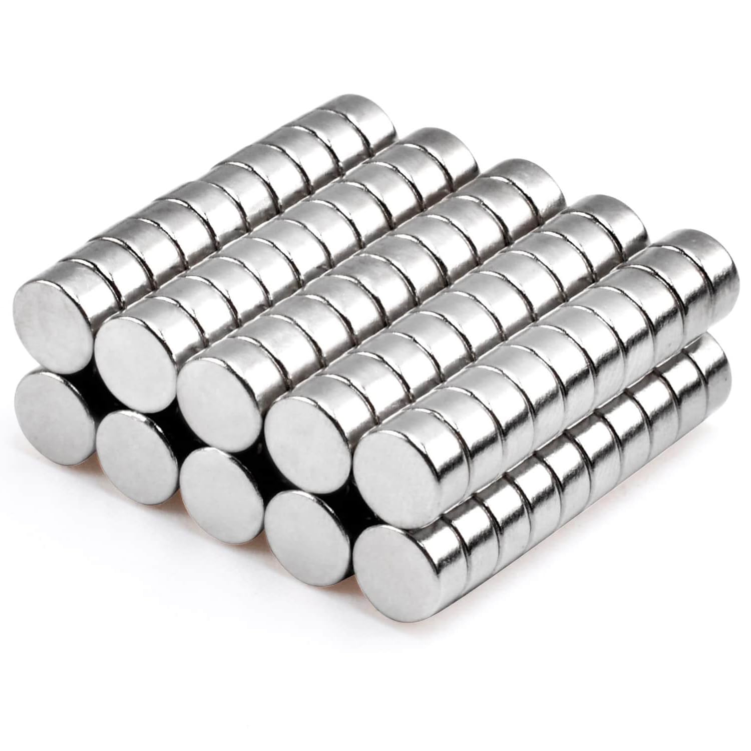 MIN CI 100 Pcs Strong Round Small Rare Earth Magnets, Mini Refrigerator Neodymium Disc Magnet for Whiteboard Locker Fridge DIY Crafts Dry Erase Board Cabinets — Amazon image 12