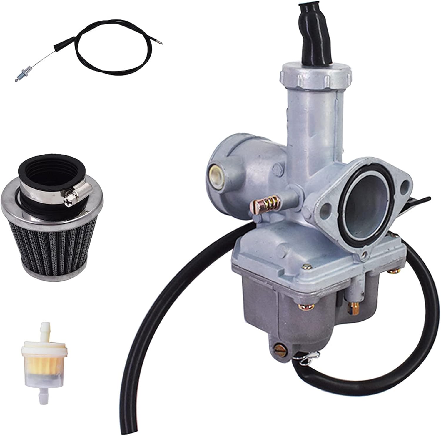 Carburetor with Throttle Cable Air Filter Replacement for