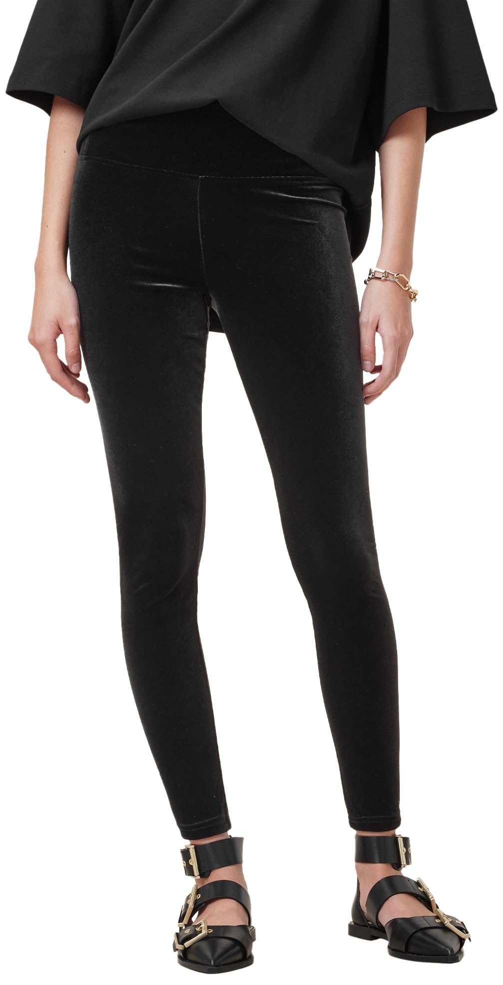AllSaints Women's Cora Velvet Legging