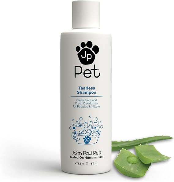 John Paul Pet Tearless Puppy & Kitten Shampoo, 16 Ounce by John Paul