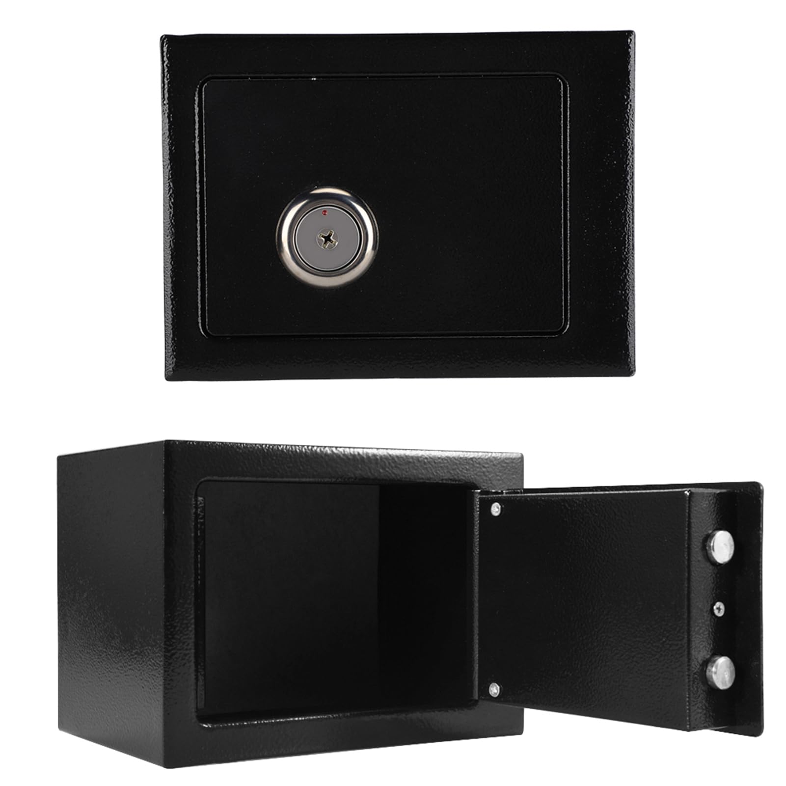 Caja Fuerte de Acero con Llave Electrónica de Seguridad Digital de Lujo para Oficina, Hogar, Hotel, Negocios - Almacenamiento de Joyería y Efectivo