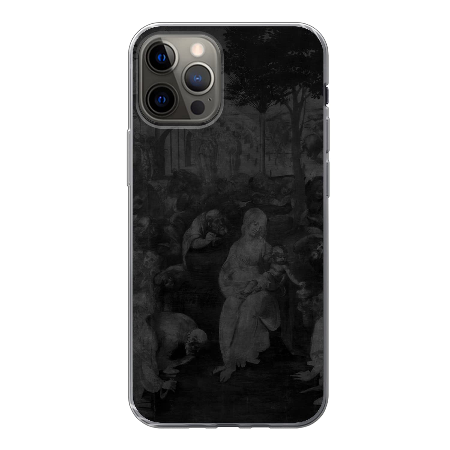 Funda para iPhone 13 Pro - Adoración de los Reyes Magos - Leonardo da Vinci - Funda de Silicona/Funda Blanda para teléfono móvil