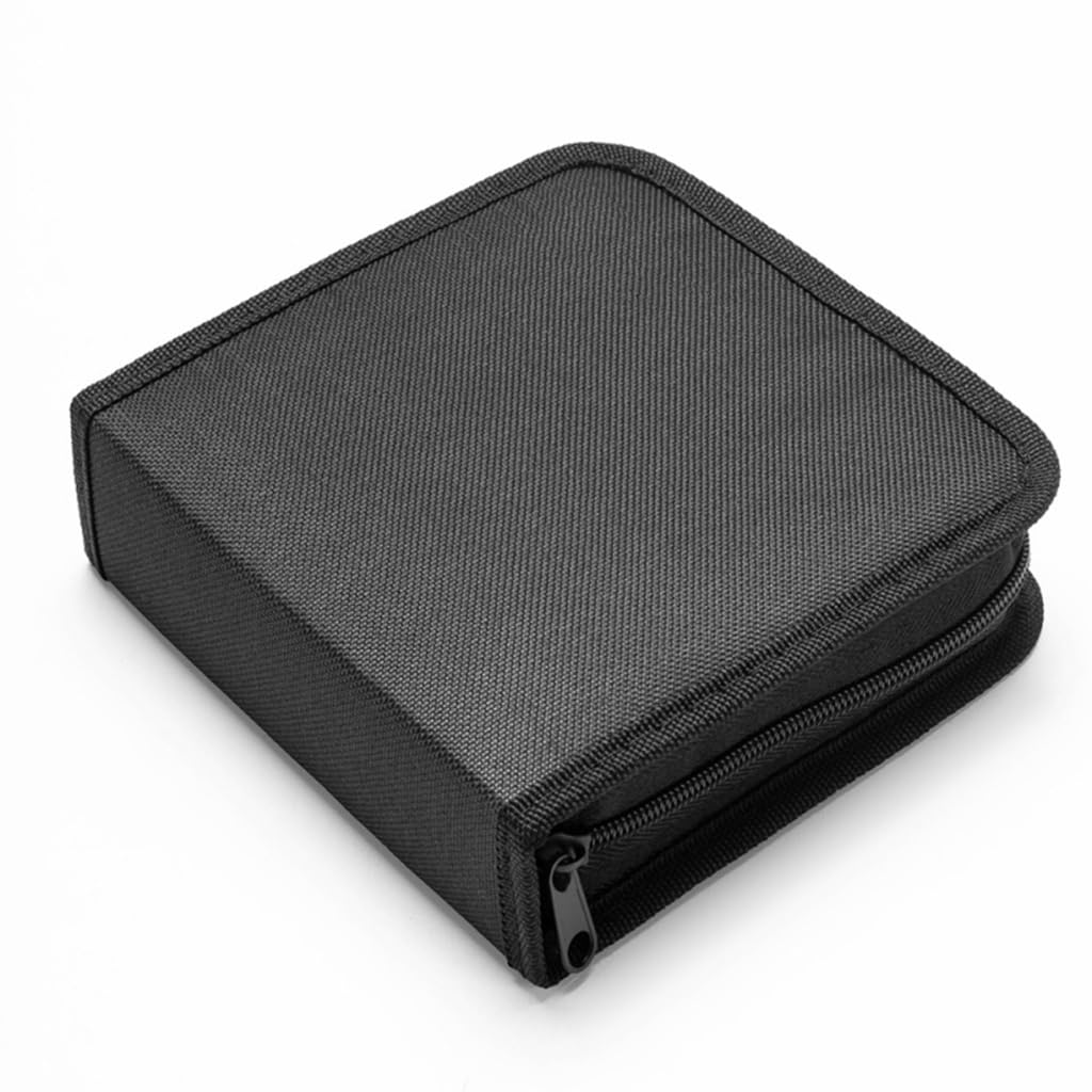 Sac de rangement pour CD de voiture en tissu Oxford avec 40 poches pour ranger vos CD en toute sécurité et organiser les amateurs de musique