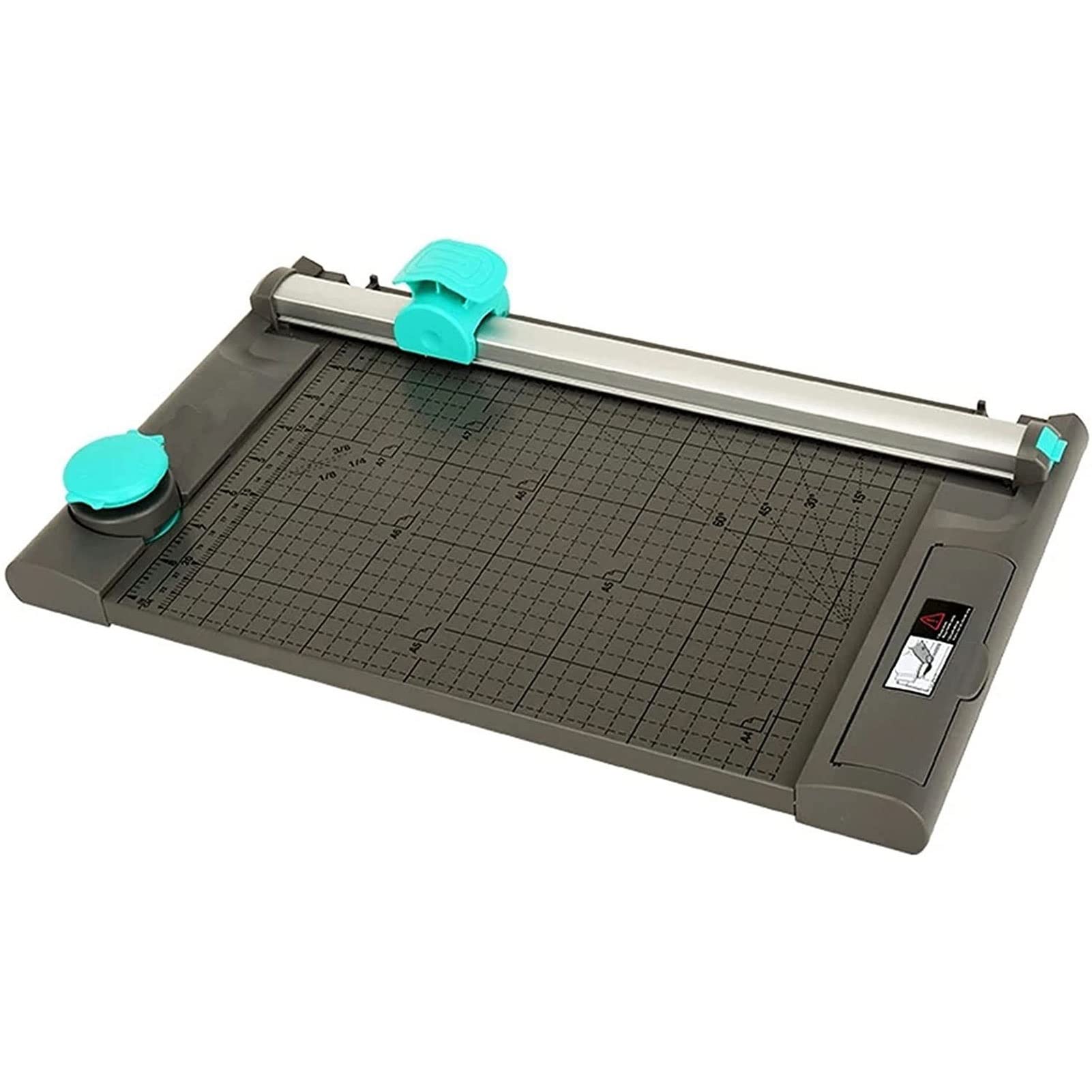Papierschneidemaschine, Rotationspapierschneider, tragbarer multifunktionaler Maschinenschneider, A4-A7-Papierschneider, Scrapbooking-Werkzeug, für Kunsthandwerk, Fotos und Schreibwaren