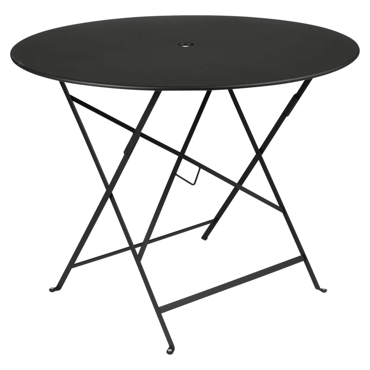 Fermob Bistro 38" Round Table - Liquorice