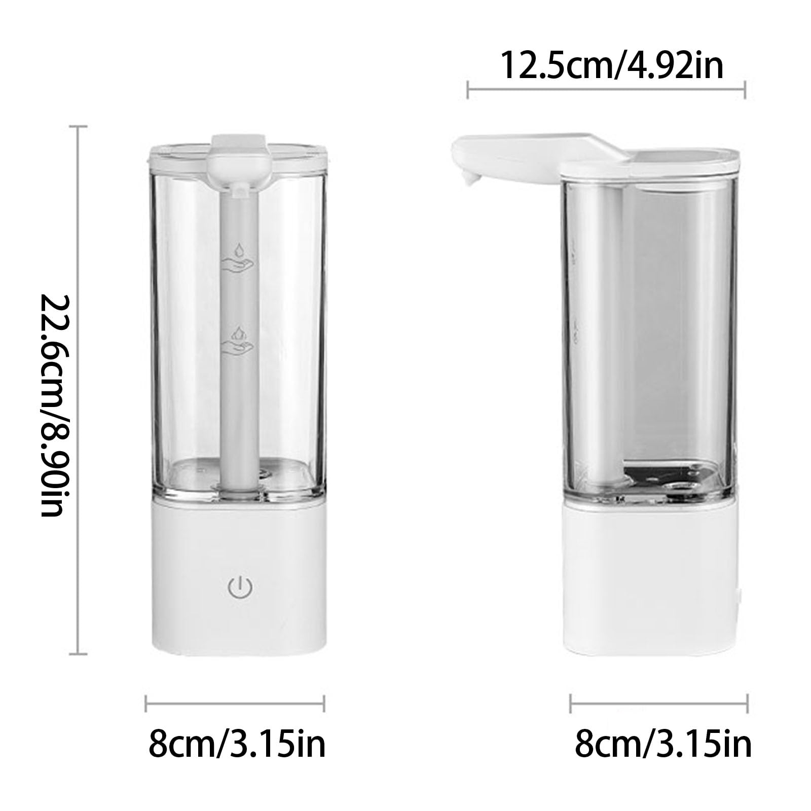 Dispensador De Jabón Multipropósito con Diseños Simples Y Características Recargables Accesorios Convenientes para Mejorar Las Bombas Higiene Dispensador Jabón