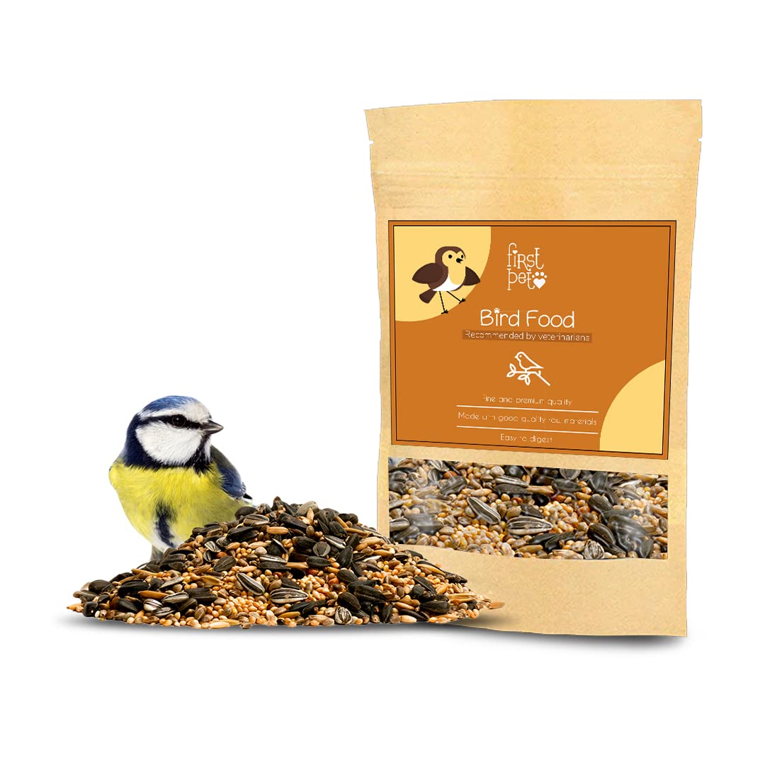 First Pet Bird Food for Budgies | Mix Seeds | Food for All Birds (B0B21R3BKK) Amazon Price History, Amazon Price Tracker