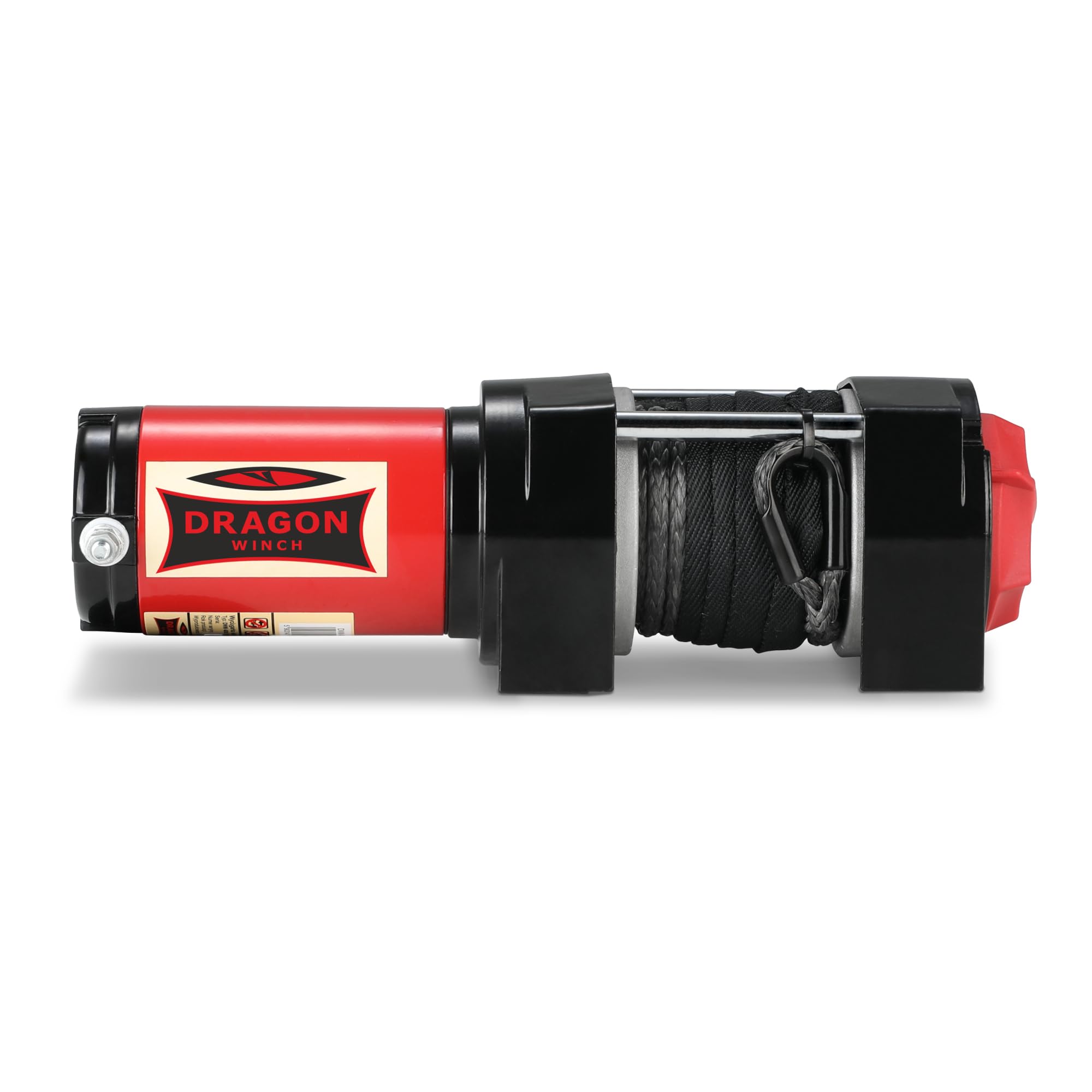 Verricello Elettrico 12V 4000 lbs / 1814 kg DRAGON WINCH Maverick Serie – Argano Elettrico potente 1,6 CV, Cavo in Sintetico 15m per Quad, ATV, UTV, Aratri | Telecomando Senza Fili e Accessori Inclusi