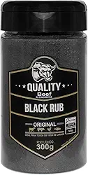 Quality Beef Tempero Sal de Parrilla Black Rub 300g