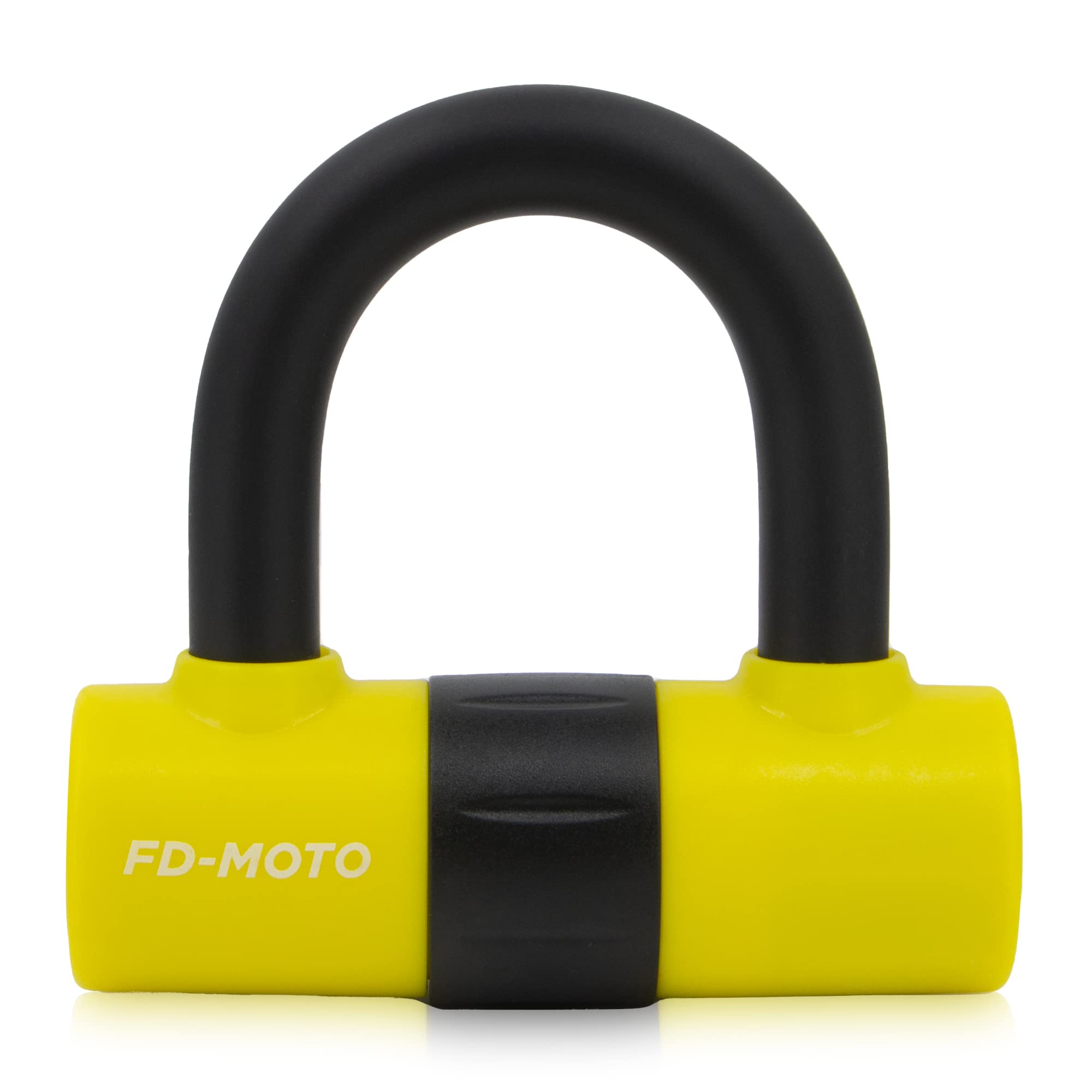 U Lock Motorcycle Steel Disc Lock High Security Carabiner Lock,Yellow