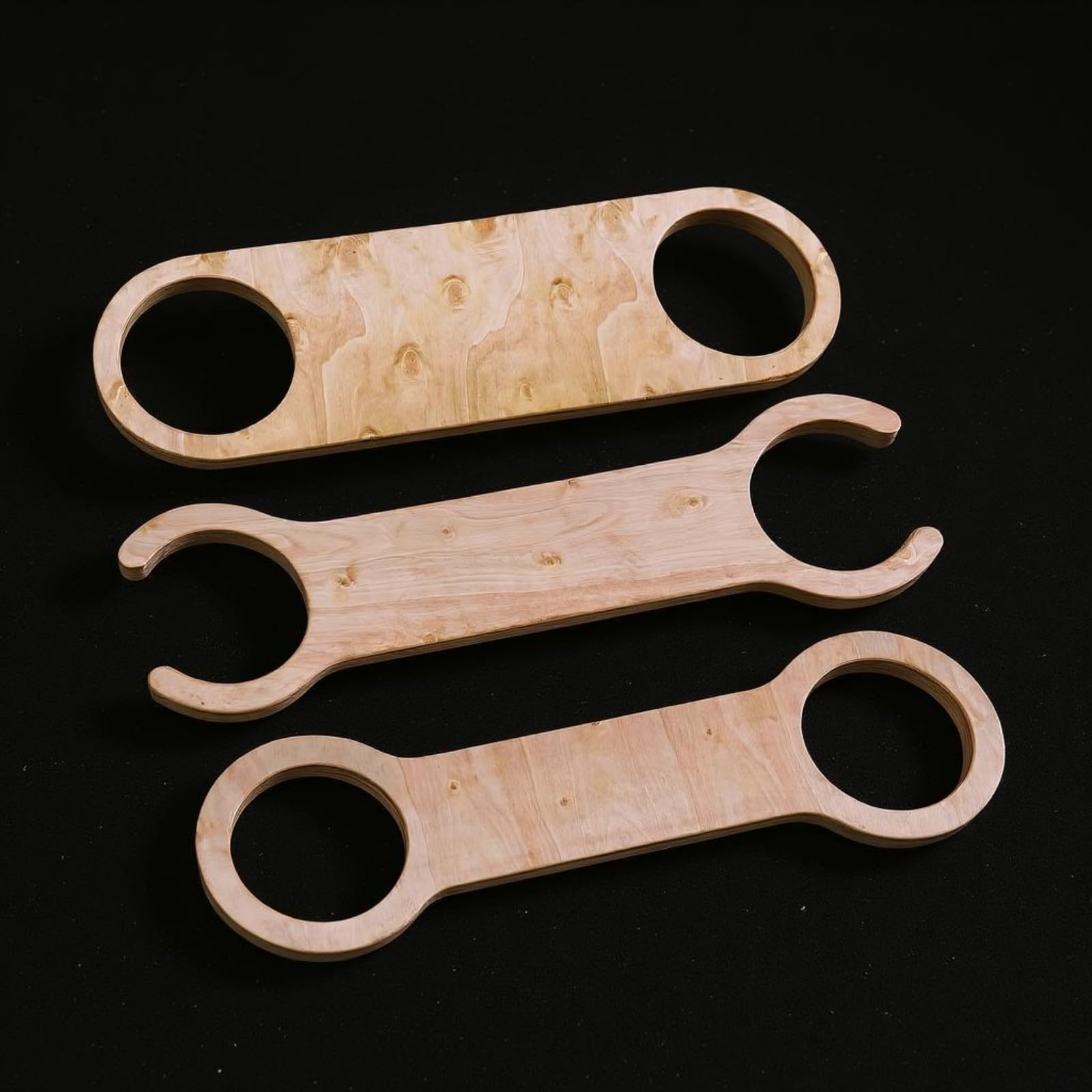 Gralara Tavola di Equilibrio Bambini Tavola Balance Tavola Allenamento Piastra Sensoriale Set in Legno con Costruzione Levigata, 18 Mm, Set Di Tre Pezzi In Legno
