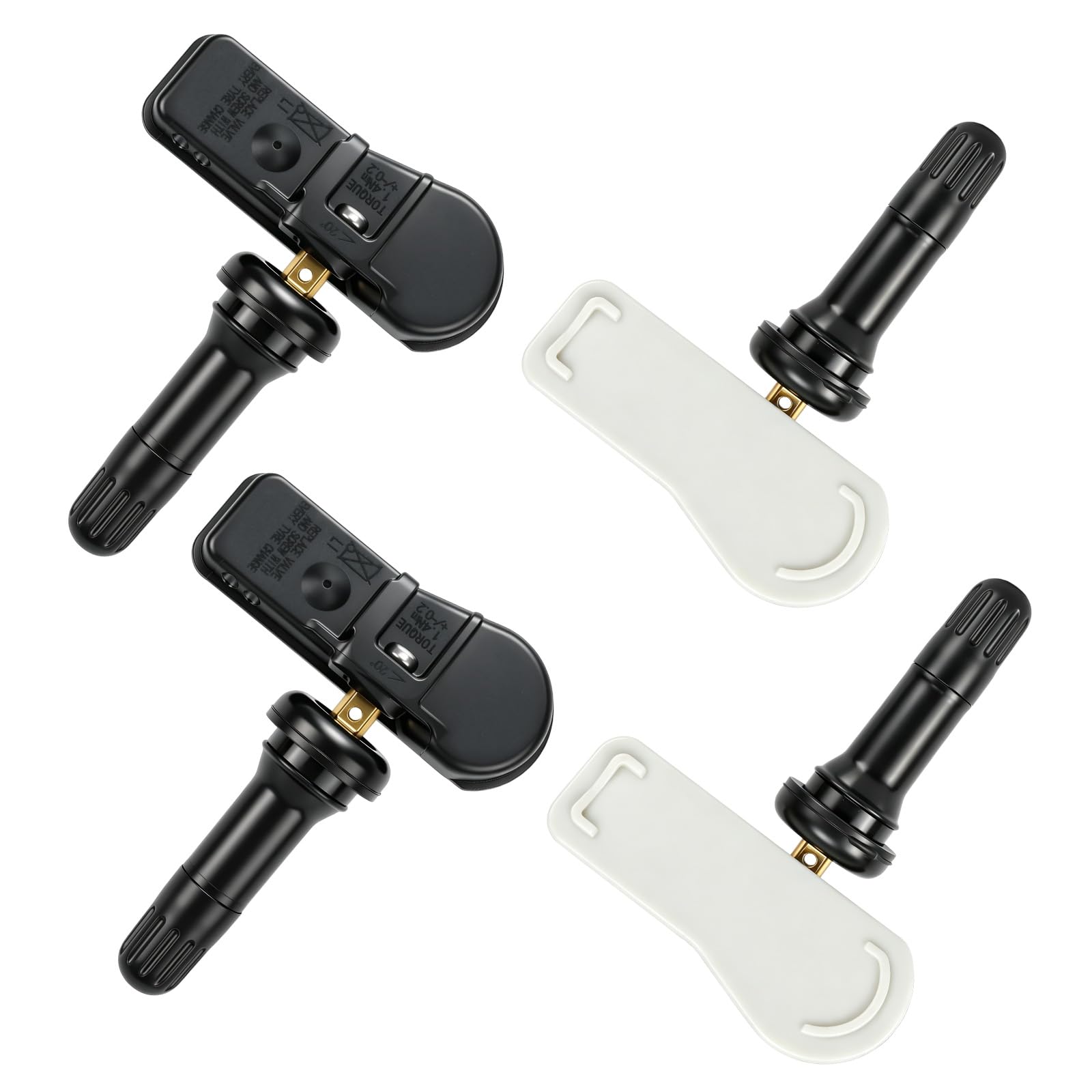 4 sensori di pressione pneumatici compatibili con Hyundai Nexo FCEV 03/Santa Fe IV/Sonata VII RDKS, compatibile con Hyundai Tucson 52933C1100