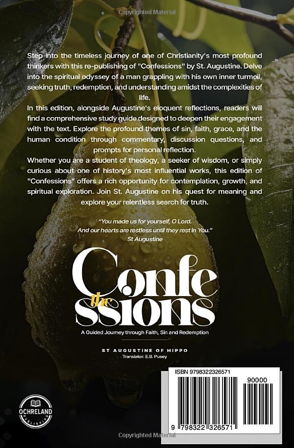 The Confessions (Annotated): A Guided Journey through Faith, Sin and Redemption - Image 2