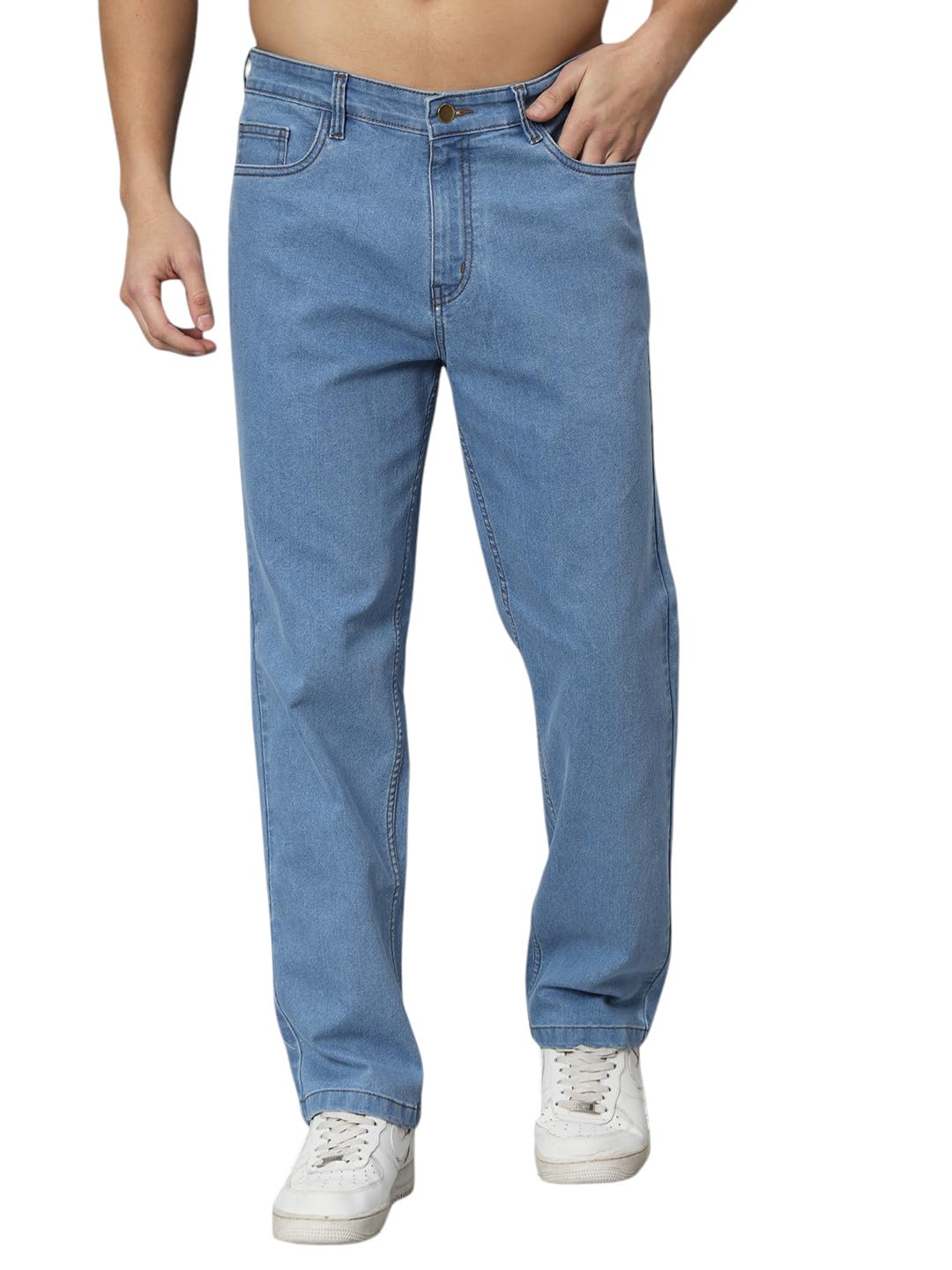 amazon brand - inkast Men Mid Rise Straight Fit Jeans | Denim Wear | Casual Pants | Straight Fit-picture-12