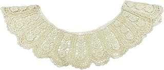 Vintage Crochet Lace Cream Collar - Buy now