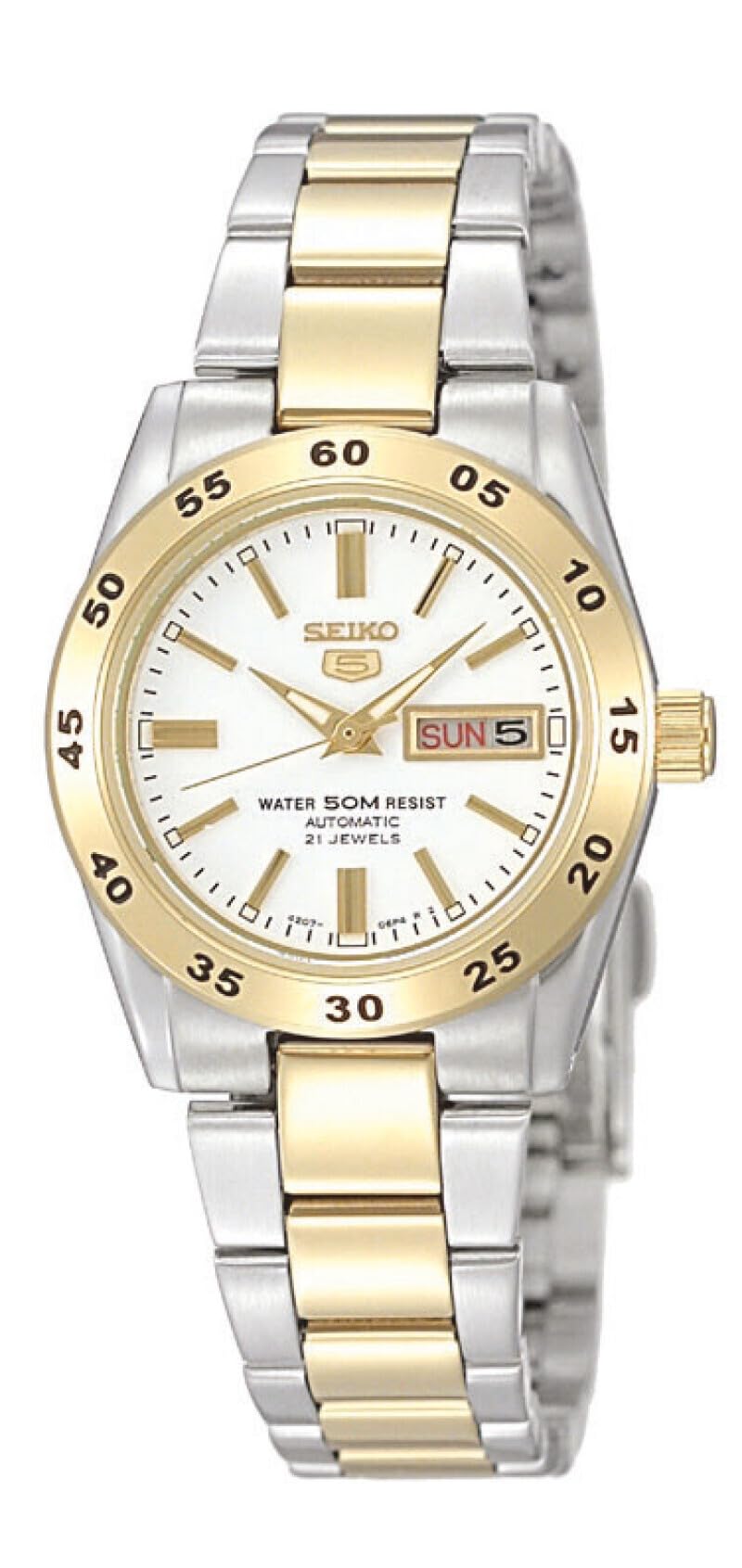 Seiko Women's Automatic Stainless Steel Watch with Stainless Steel Strap