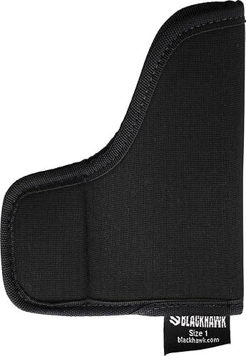 BLACKHAWK TecGrip - Funda de bolsillo negra ambidiestro tamaño 01_Concealment_40TP01BK