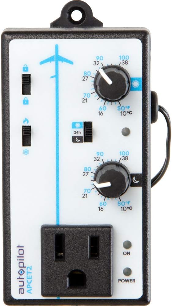 Autopilot Advanced Day & Night Cooling or Heating Thermostat
