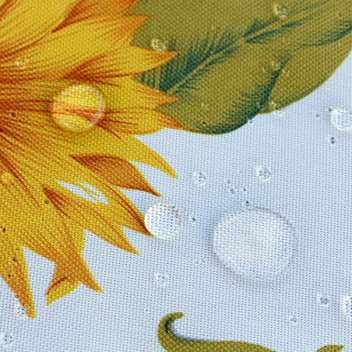 Colorbird Sunflower Tablecloth Water Resistant Spillproof Polyester Fabric Table Cover For Kitchen Dinning Tabletop Decoration, Rectangle/Oblong, 60 X 102 Inch #TOP2