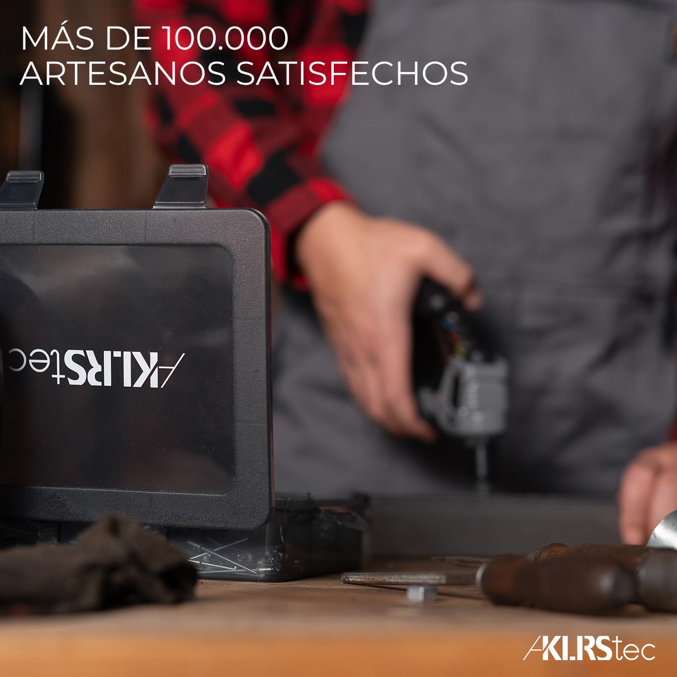 KLRStec Profesional Juego de Remaches Ciegos 500 Piezas de Aluminio y Acero para Remachadora – 125 Piezas de Cada Tamaño 2,4 mm, 3,2 mm, 4,0 mm y 4,8 mm