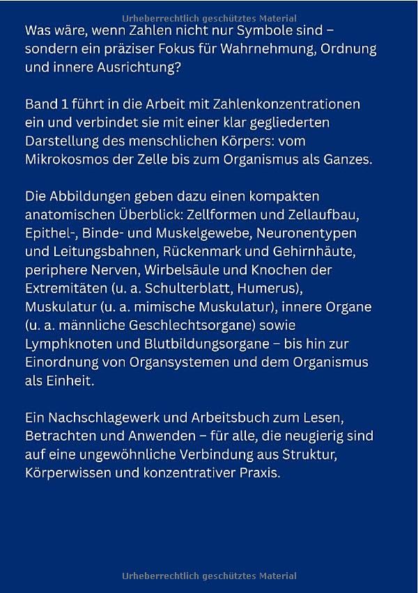Wiederherstellung der Materie des Menschen durch Konzentration auf Zahlen, Band 1: Wie die menschliche Materie wiederhergestellt werden kann. Anleitungen und Frequenzen.