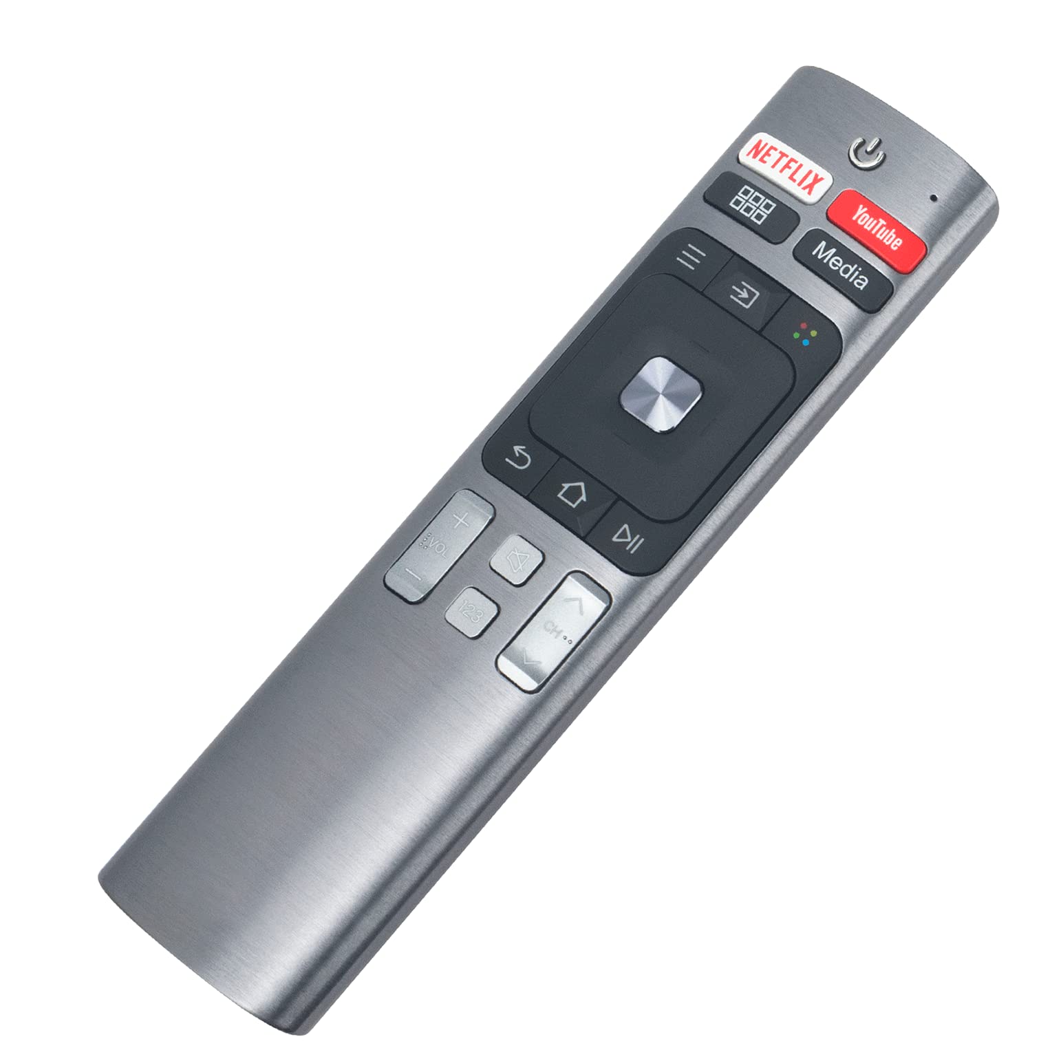 VINABTY Mando a Distancia de Repuesto ERF6E60 para Hisense TV con Botones Netflix Youtube LEBNH 100LN60D 100LN60D