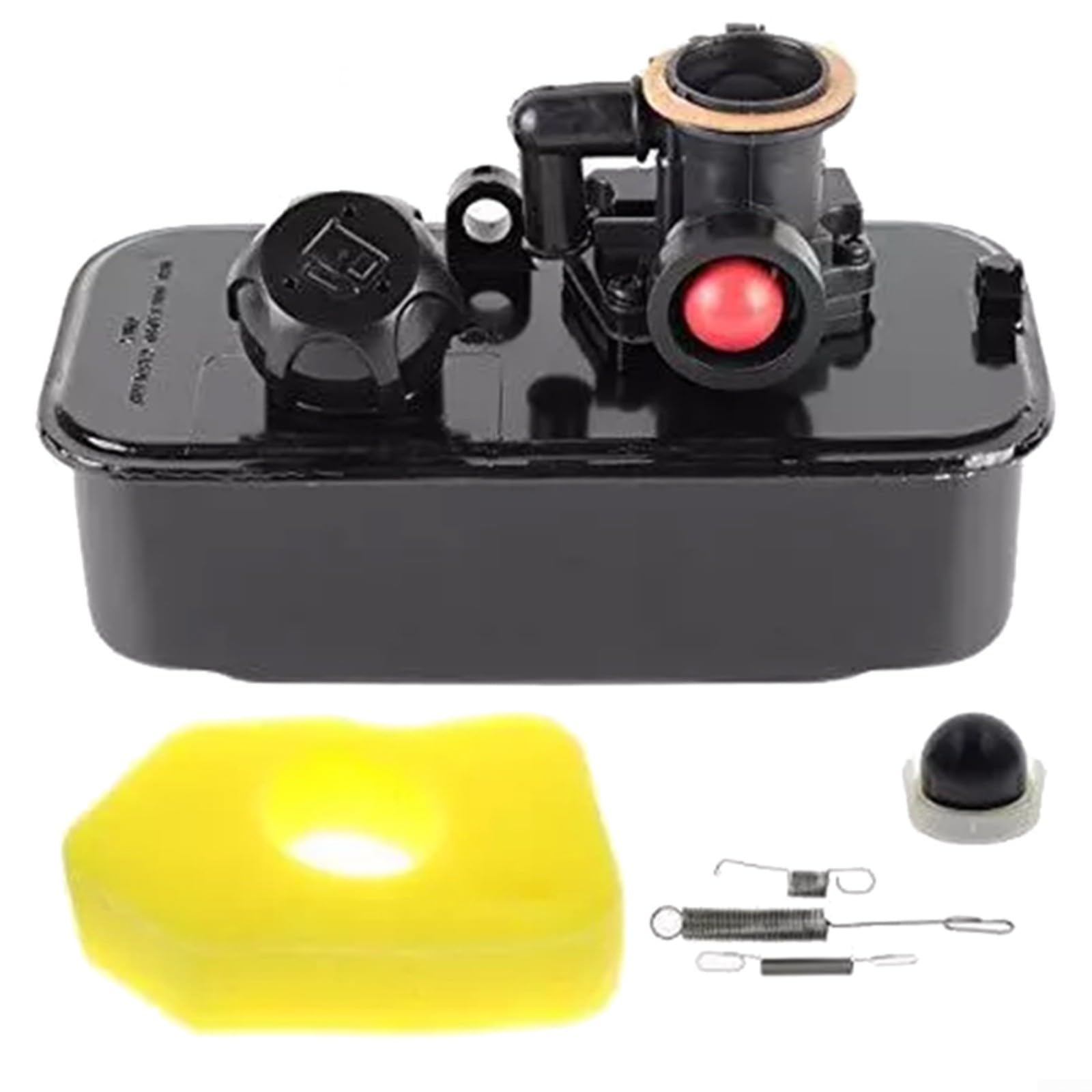 Carburatore e serbatoio del carburante Set con filtro dell'aria per & 795469 794147 498809 795477 494406 tosaerba, ricambio in plastica, metallo, nero, 7 pezzi