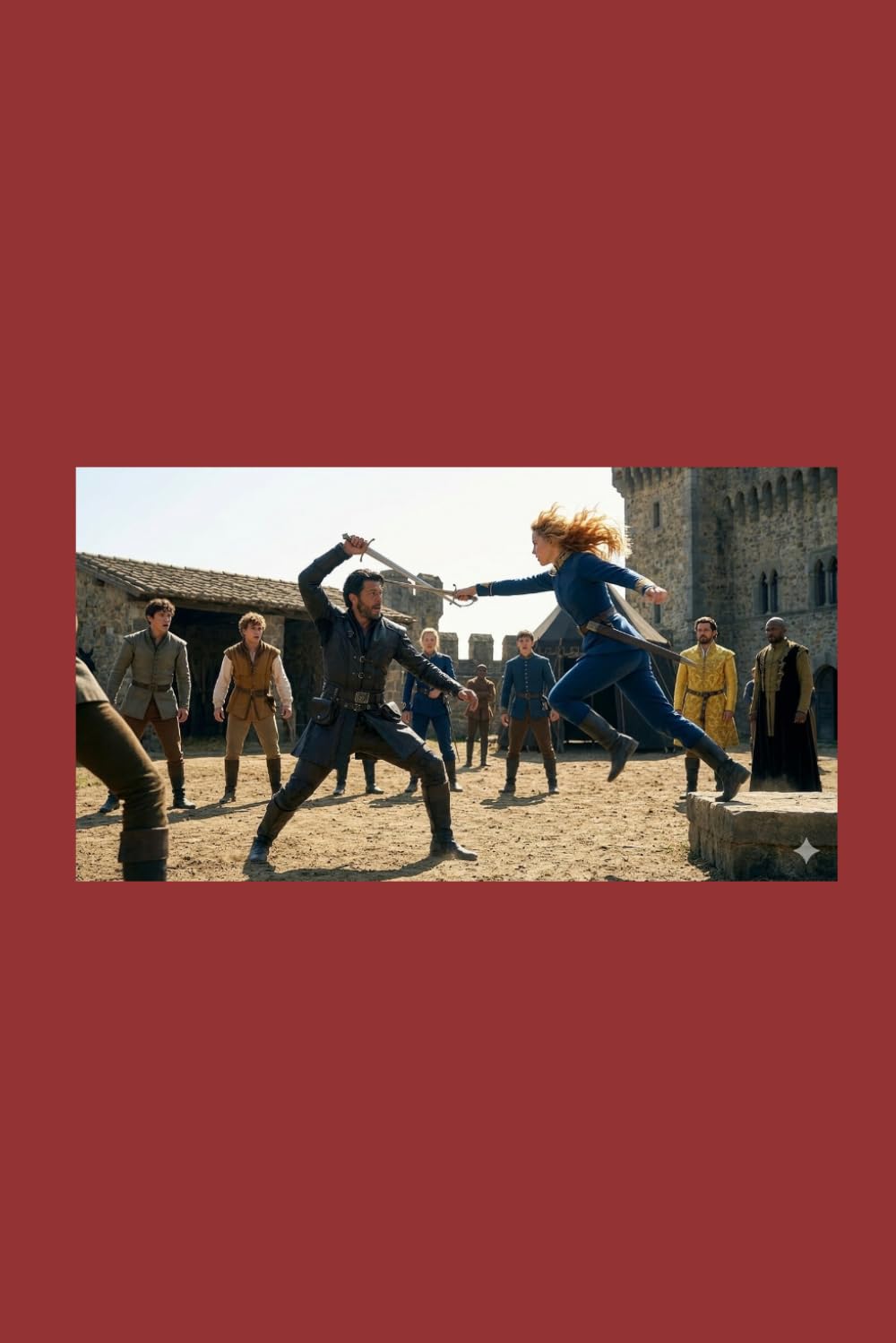 LA LEGGENDA DELLA FANCIULLA GUERRIERA - Storybook illustrato con immagini IA: prima parte (DI SPADA E DI ONORE)
