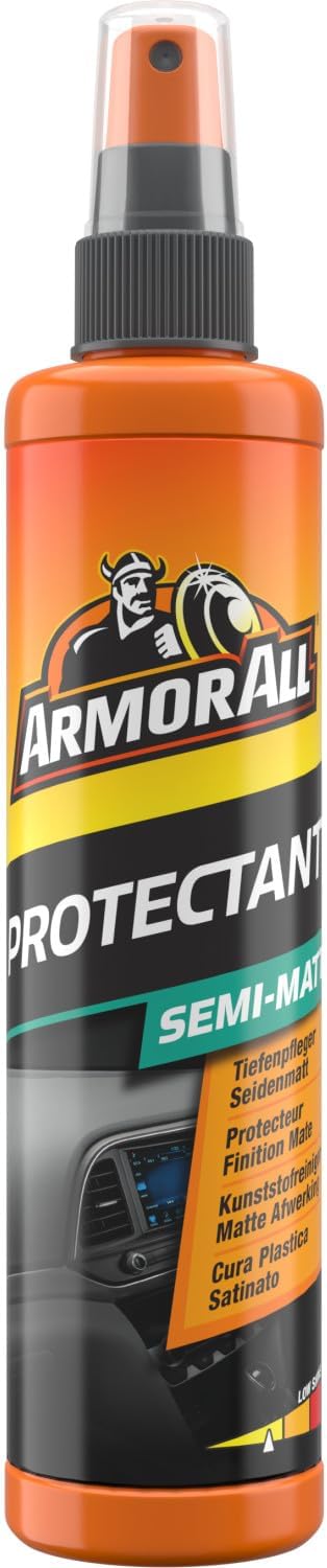 Semi-Matt Finish Protectant 300 ml, Cleans and Polishes Dashboard and Trims, Protects your Car Interior and Restores Surfaces, Ideal for Car Detailing, Made in the UK