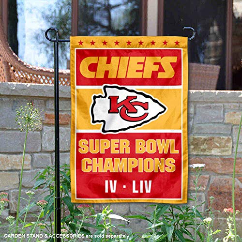 WinCraft Kansas City Chiefs Super Bowl Champions Garden Banner #TOP2