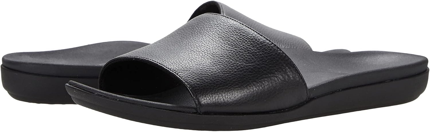  | Vionic Women's Mirage Val Slide Sandal- Ladies Supportive Sandals That Include Three-Zone Comfort with Orthotic Insole Arch Support | Slides