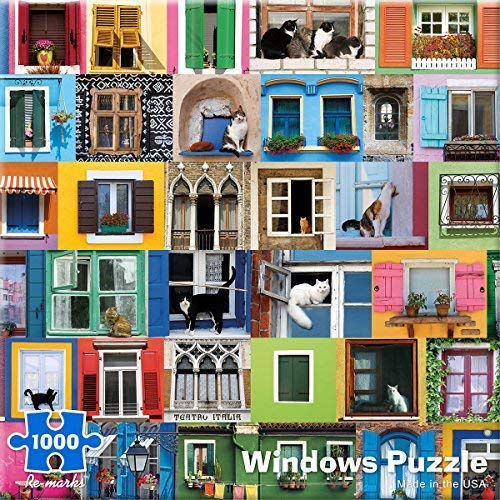 Re-marks Windows 1000 Piece Puzzle