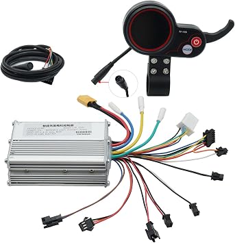 Shockproofed Water Scooters LCD Display Panel Real Time Speed Mileages Battery Levels Monitor Multifunction Scooters Display