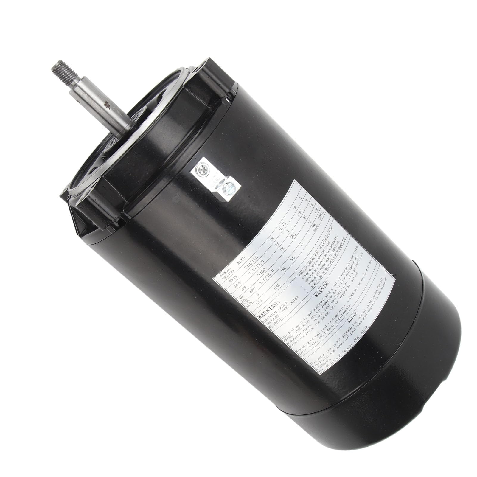 Motore pompa a flangia rotonda UST1102, energia affidabile ed efficiente in energia per super pompa, 1, piscina, spa, kit in metallo