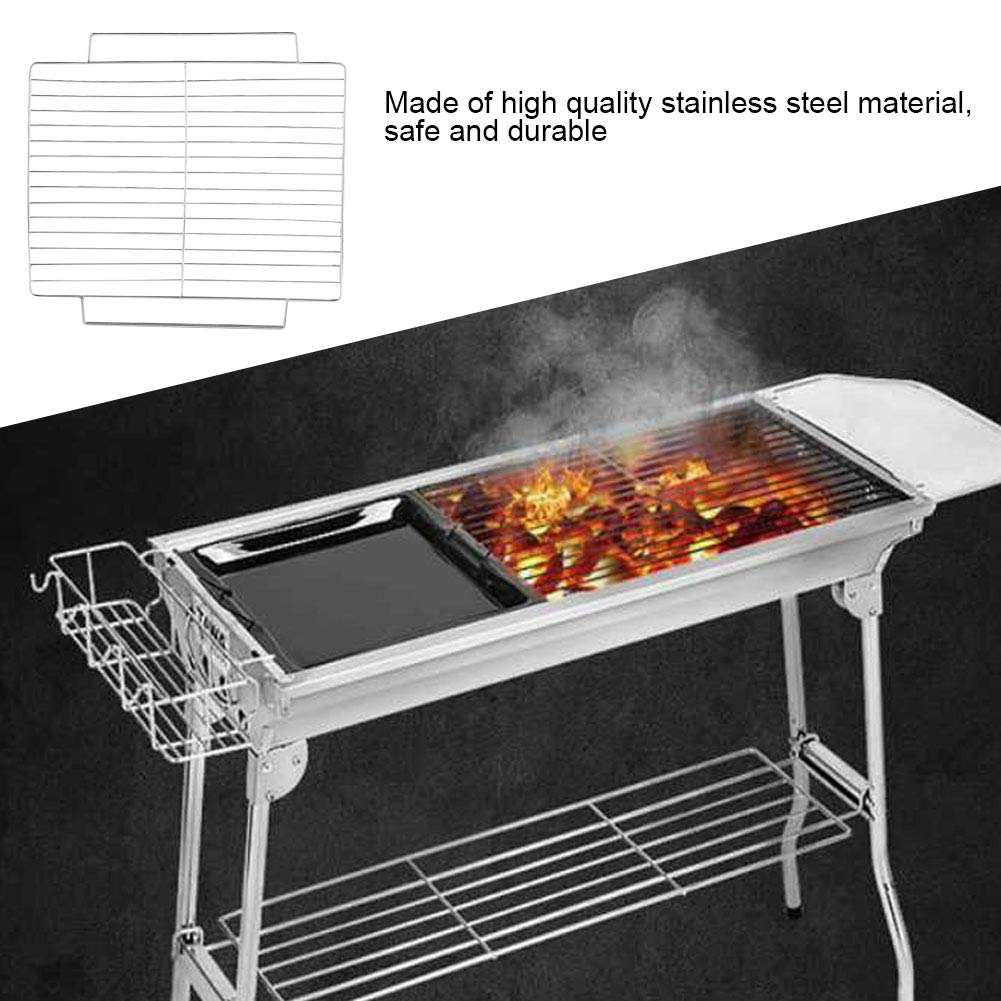 Kratka do grillowania, Nieprzywierający grill ze stali nierdzewnej stojak na narzędzia do