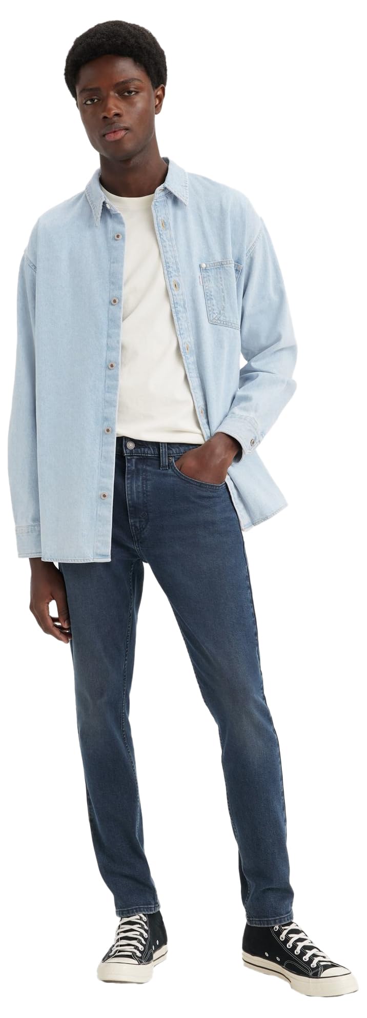 Levi's Men's 512 Slim Taper Jeans, Not a Problem Adv, 33W / 30L