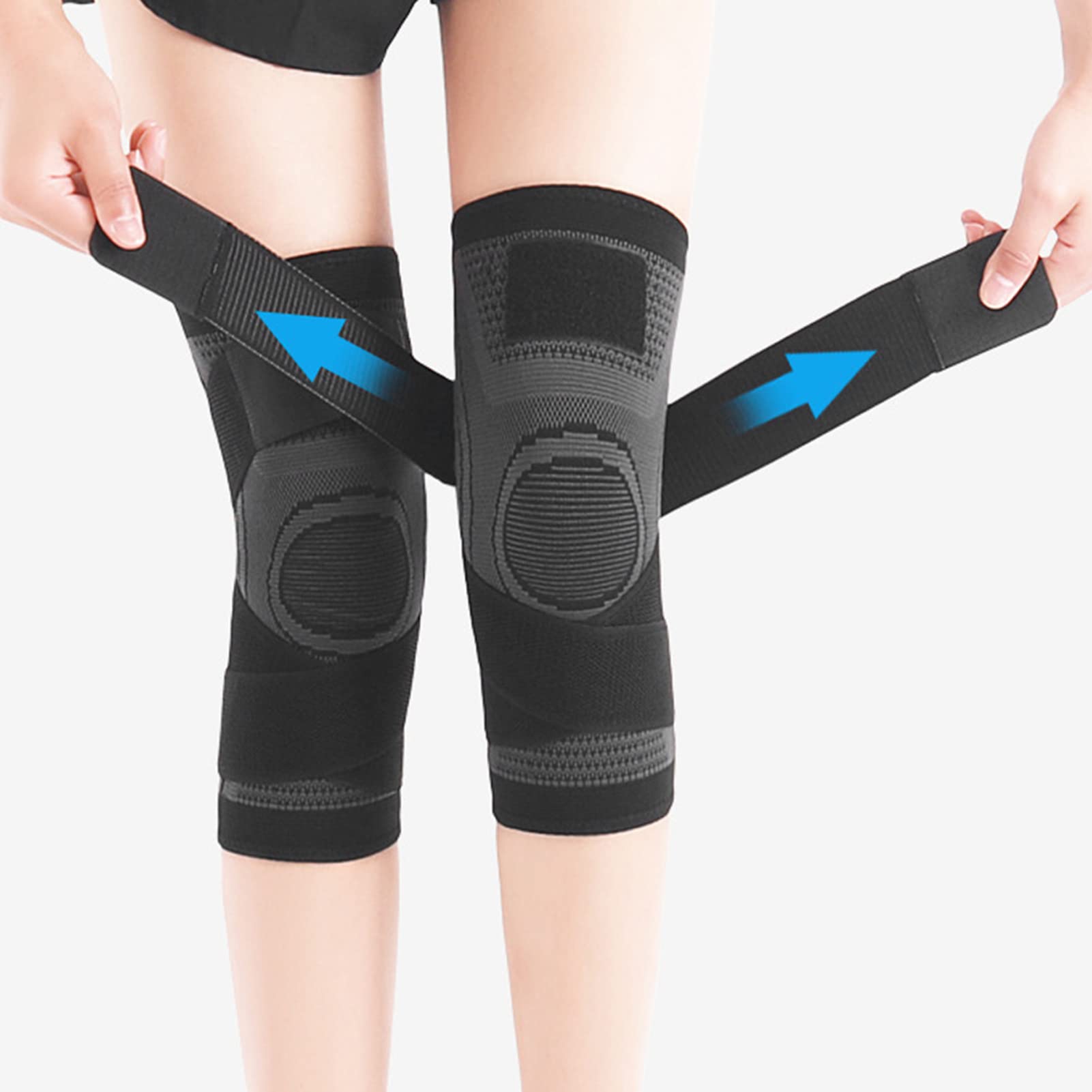 Ochraniacz na Kolano, 1 para Orteza Kolana Ochraniacz na Kolano Kneepad Kneecap do Biegania Koszykówka Siatkówka