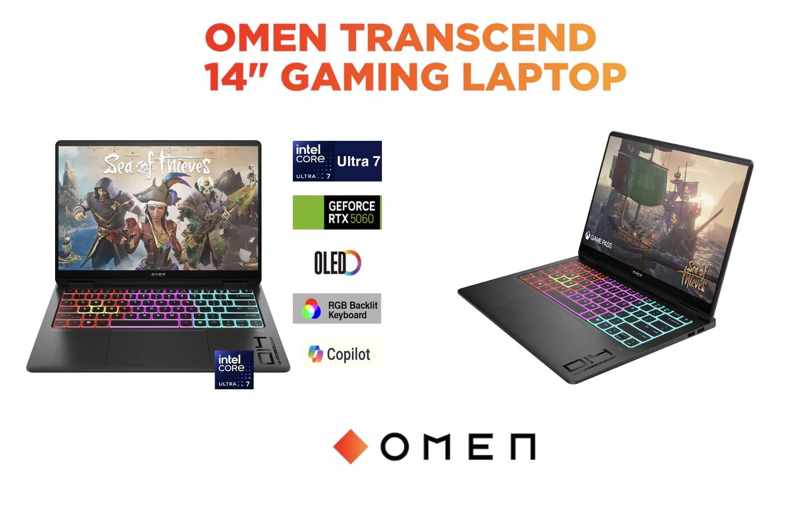 Amazon.co.jp: HP OMEN Transcend 14 AI ゲーミング ノートパソコン 14 