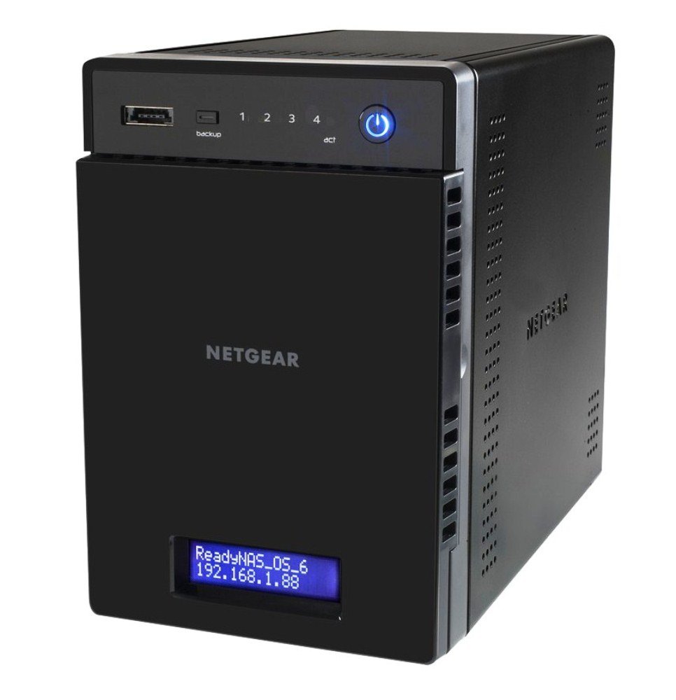 Netgear 314 Series Serveur de Stockage Desktop ReadyNAS 4 Baies SATA Châssis Vide 16 to